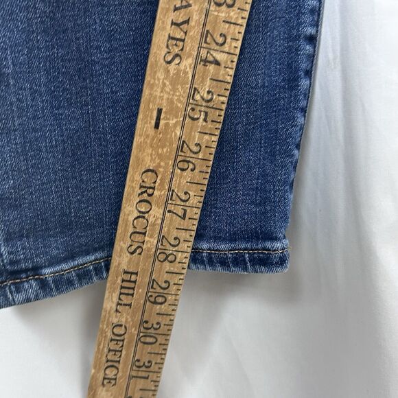 Lucky Brand Mens 410 Straight Fit Athletic Straight Fit Medium Blue 38x32 - Picture 3 of 12